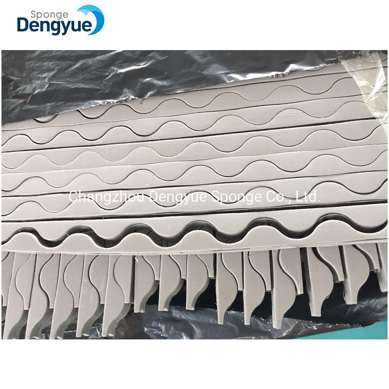 Close Gaps in Roof and Sidewall Roof Panel Corrugated Wave Shape Foam Closure Strips