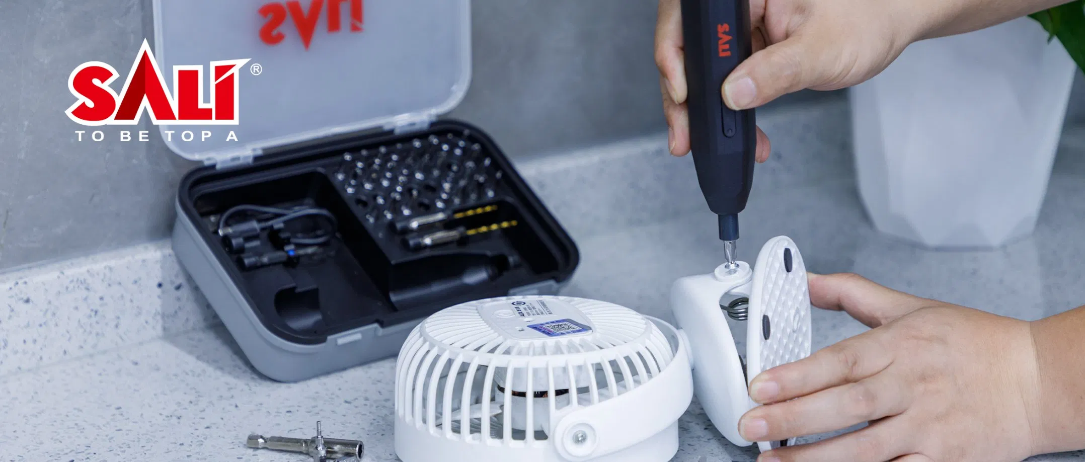 Sali 8361 39PCS Electric & Manual Screwdriver Set