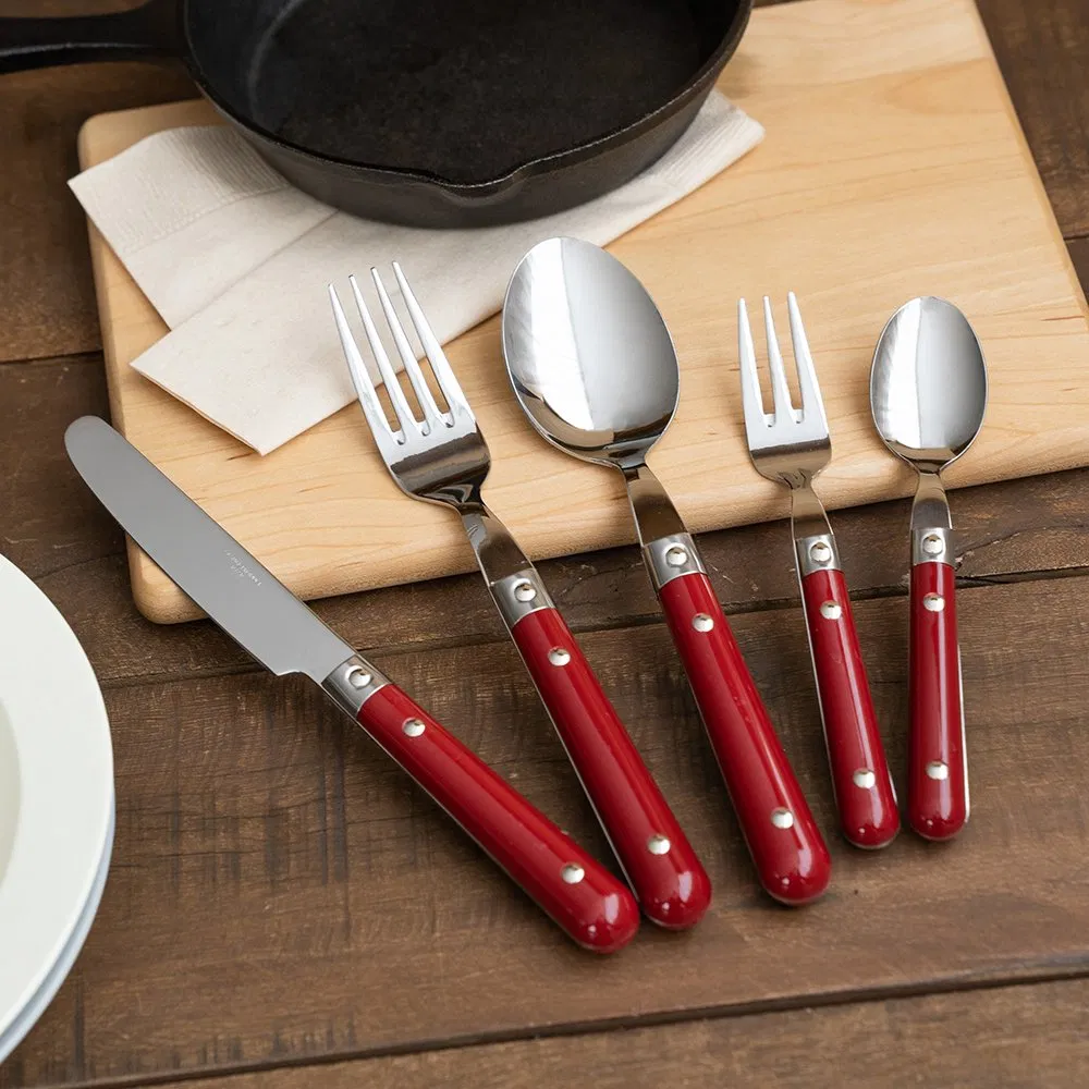 Best Wish New Year and Christmas Design Dinner Ware Cutlery Set