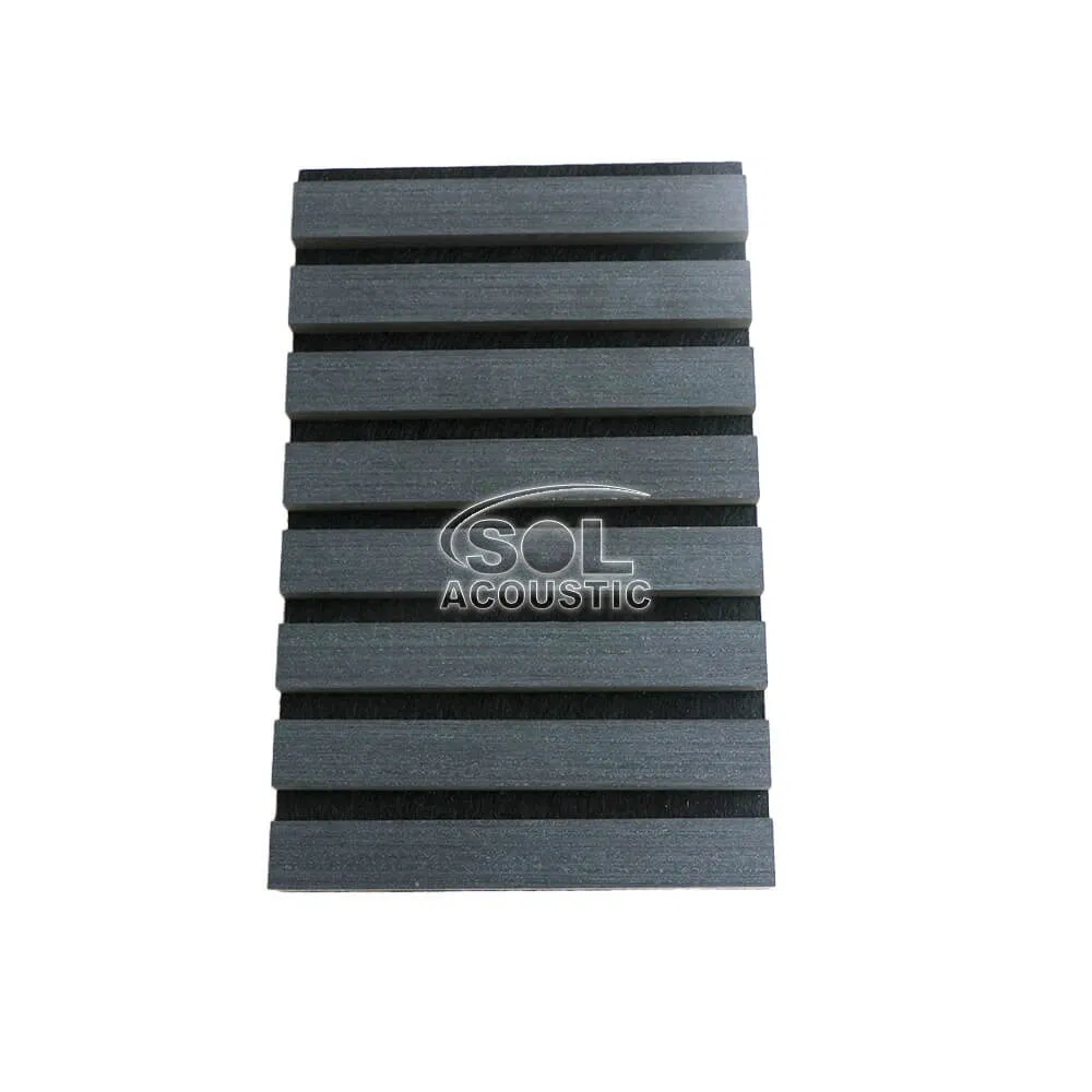 Sol Acoustic 3D Acoustic Pet Felt Wooden Wall Acoustic Panel