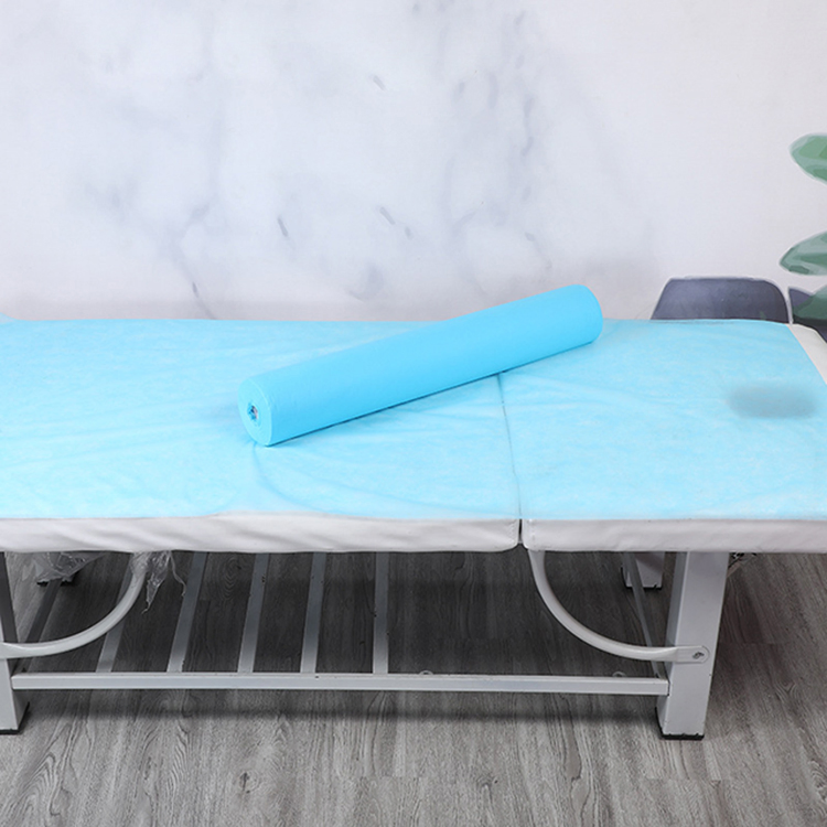 Manufacturer Wholesale Bedsheet Disposable Non Woven Bed Sheet Roll