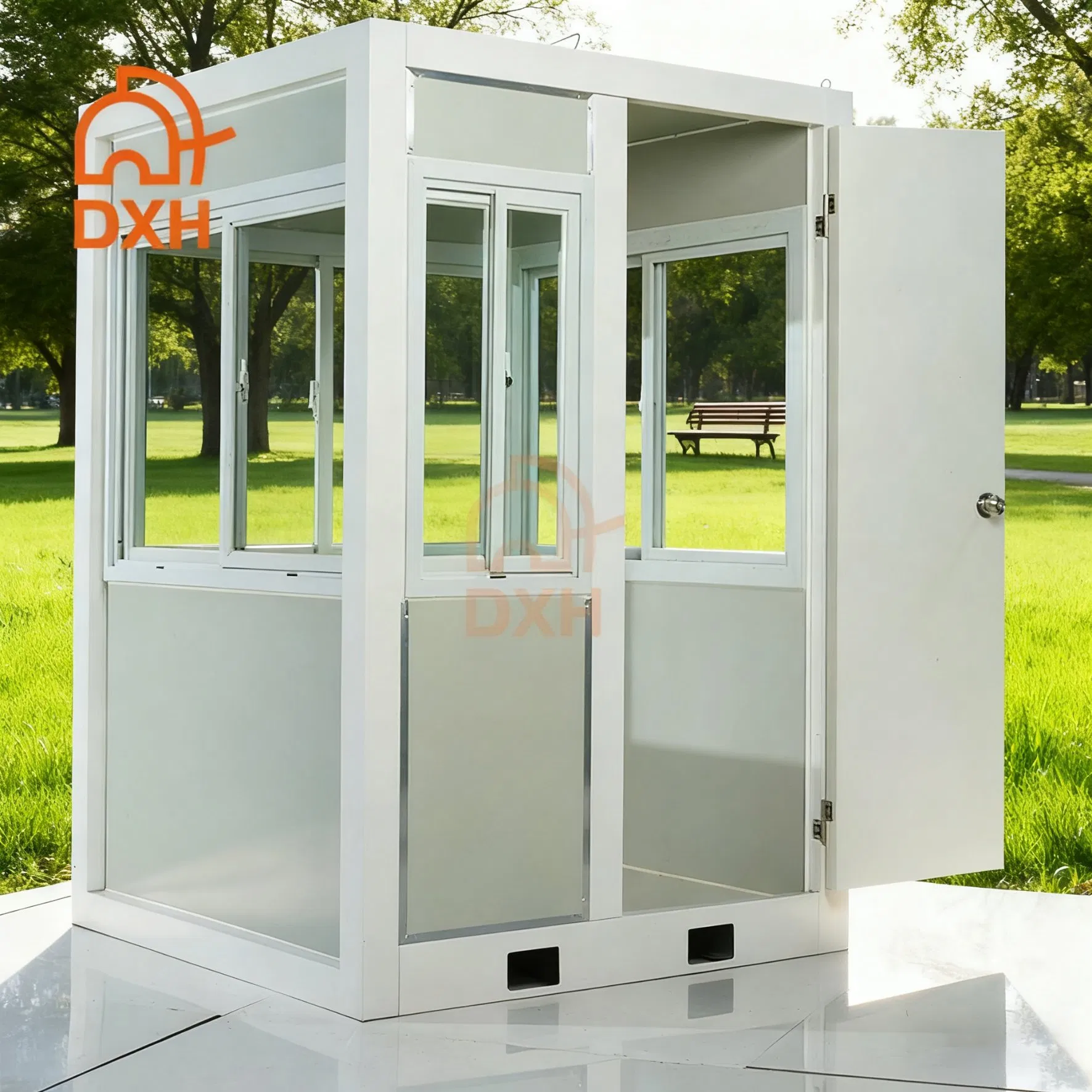 Daxiang Factory Custom Durable Outdoor Parking Security Sentry Box Temporary Detachable Prefab Container Guard House