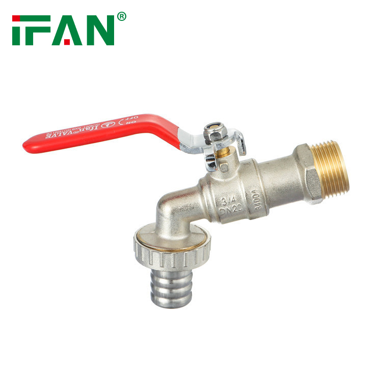 Латунный садовый кран Ifan 1/2" 3/4"