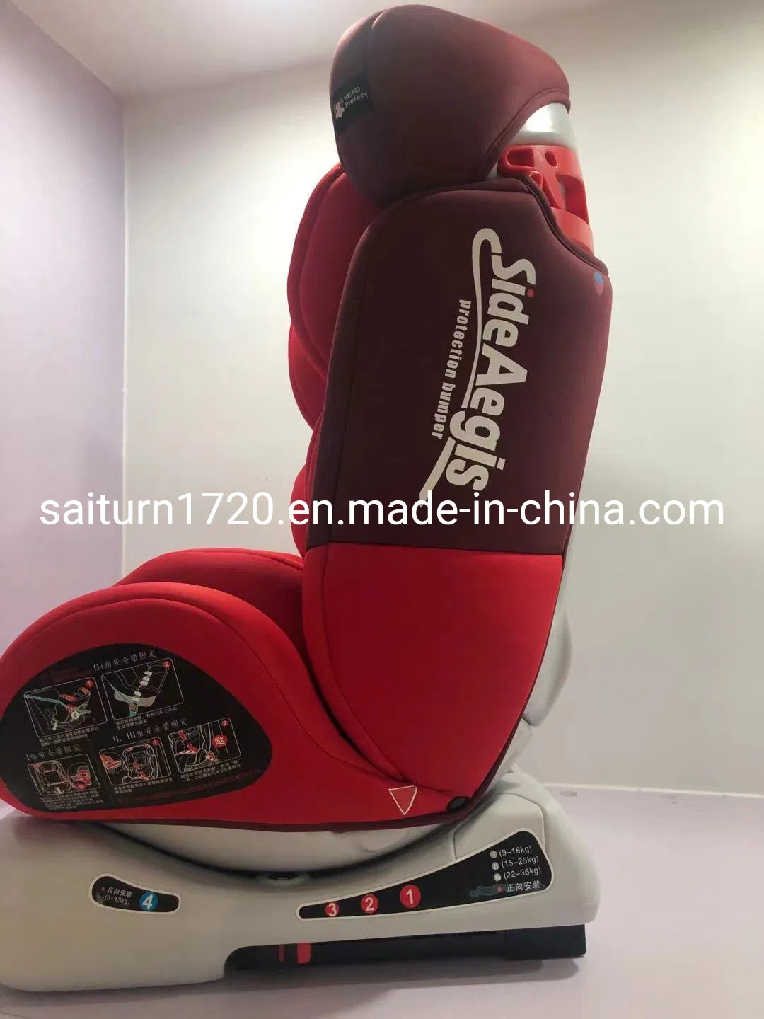 China 0-12year Baby Car Seat with Isofix and Latch