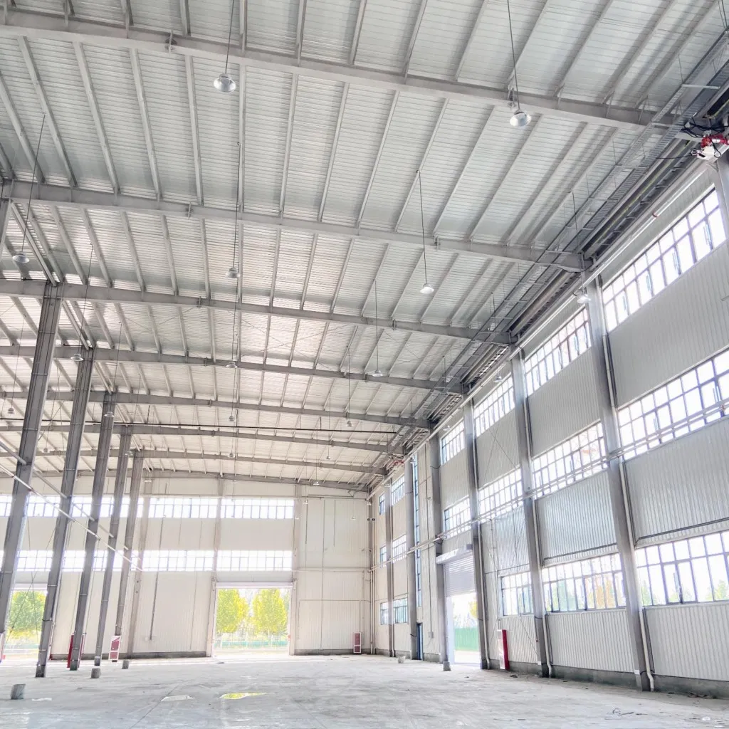 Easy Install Prefabricated Steel Structure Warehouse Building Metal Construction.