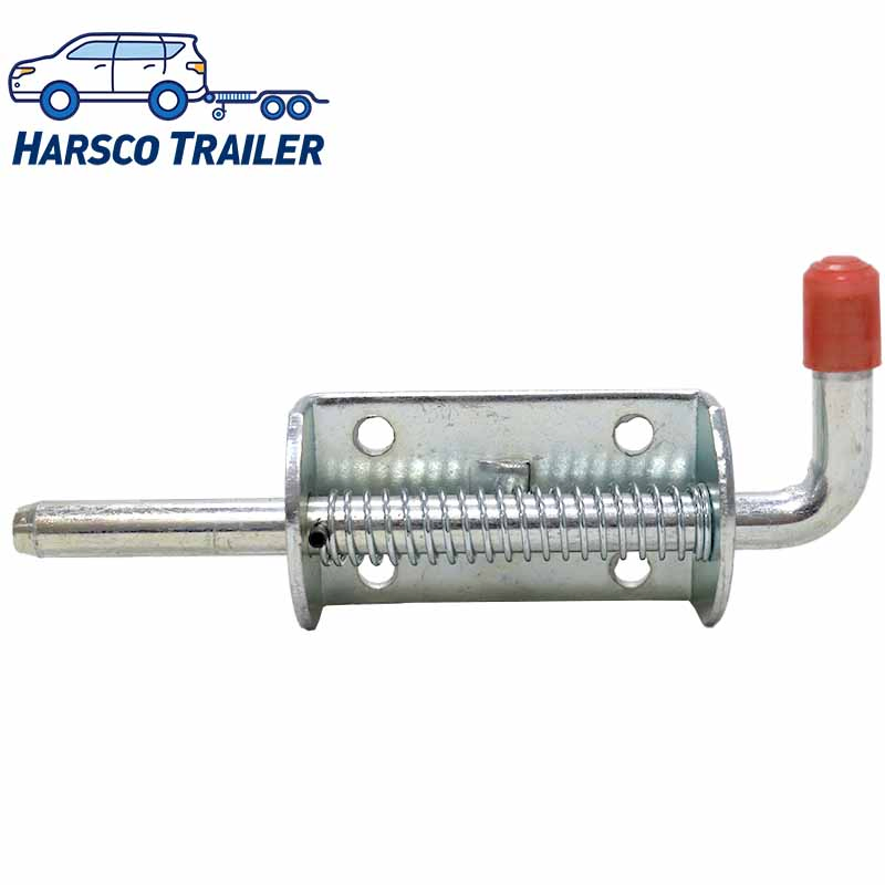 Spring Bolt Z/P 10mmX135mm For Trailer Horsebox Lorry Shed Gate Tailgate