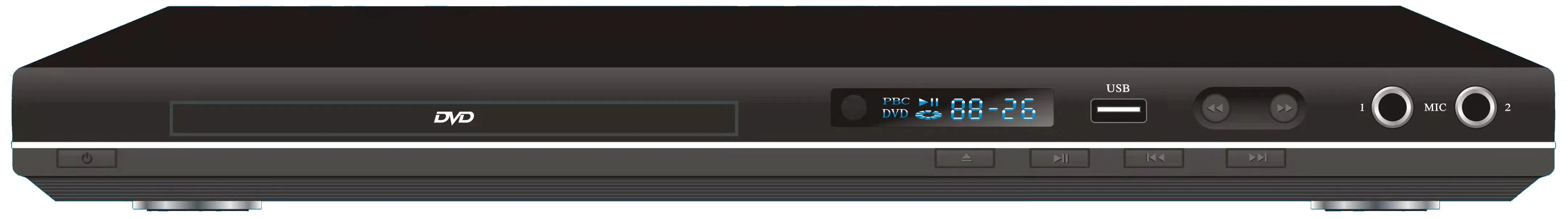 Портативный DVD-плеер с HDMI, USB и пультом