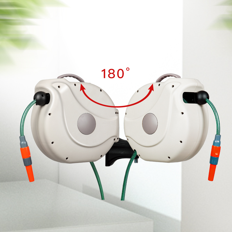 Gartenkraft Self Winding Outdoor Garden Water Hose Reel