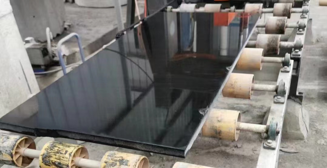 Cheap Polished Black Granite Small Basalt Slab for Stair