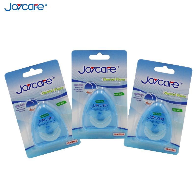 High Quality 50m Dental Floss Waxed&Mint