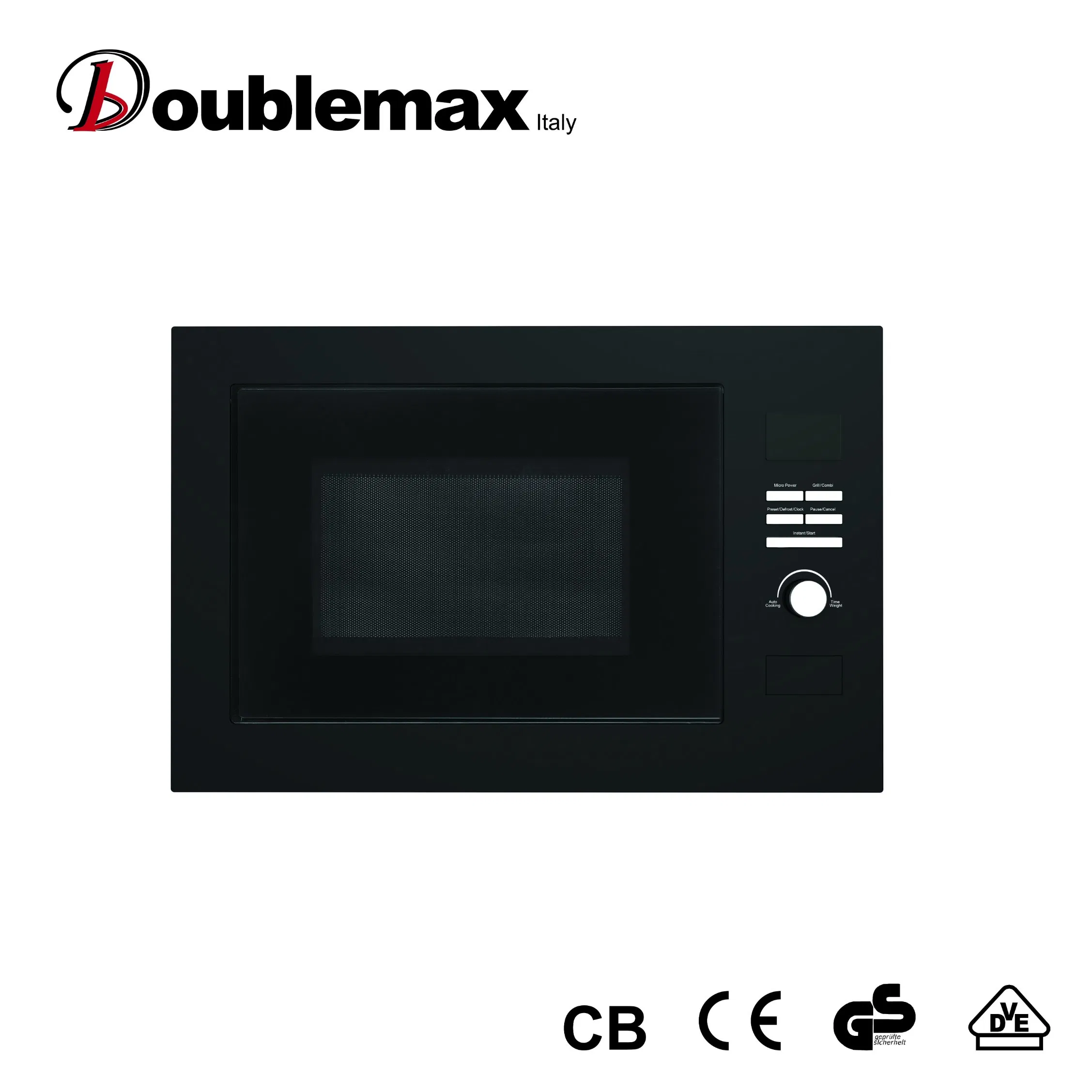 Auto Cook Reheat Retro 20L Small Countertop Microwave Oven