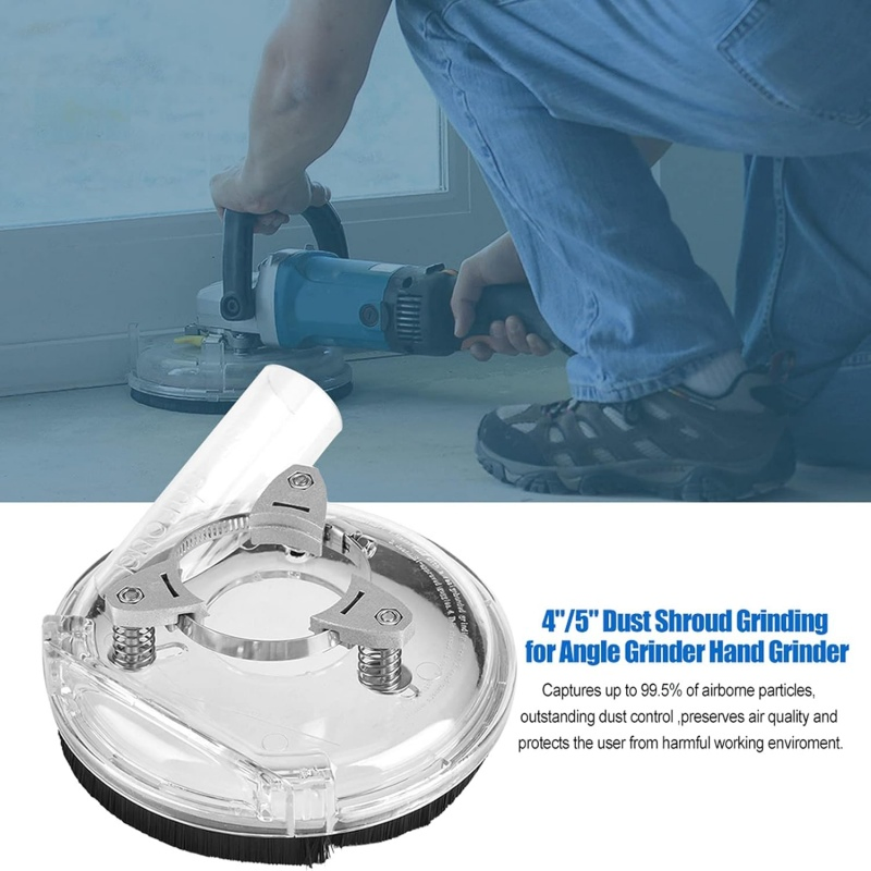 Efficient Dust Extraction Shroud for Angle Grinder (DS05)