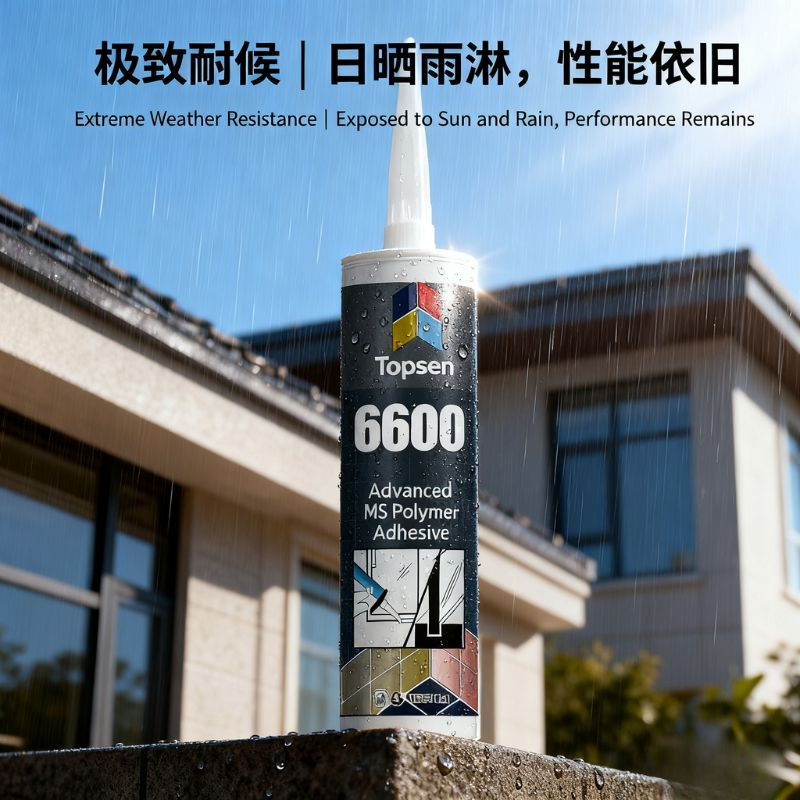 Excellent Weatherproof Strong Bonding Low Voc Ms Hybrid Polymer Adhesive Sealant