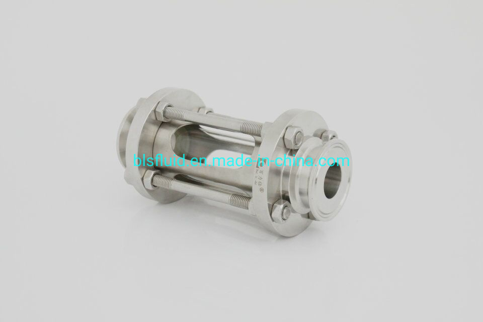 Food Grade Stainless Steel Inline Pipe Sight Glass