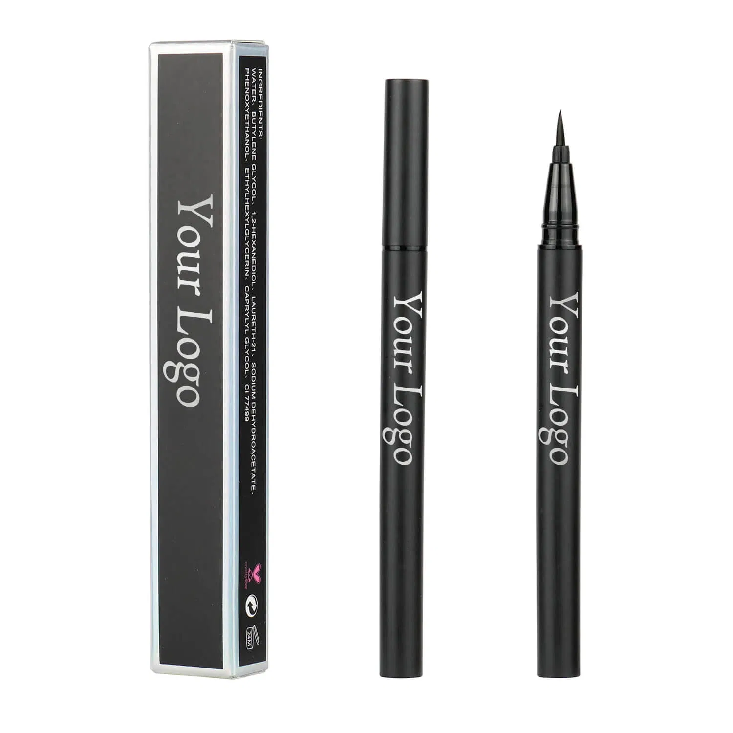 Cross-Border Sales Customized Logo Waterproof Liquid Eyeliner