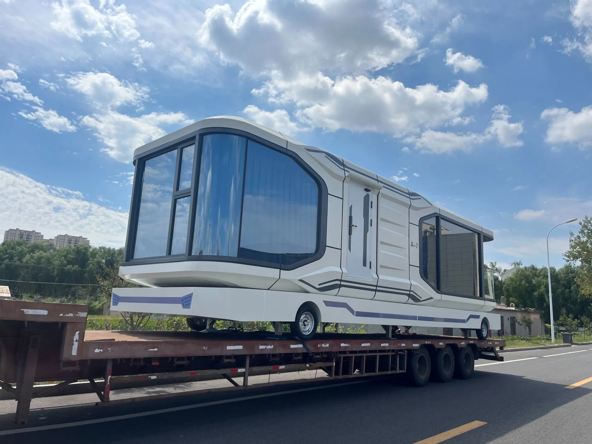 Innovative Compact Modular Capsule Home for Adventurous Travelers