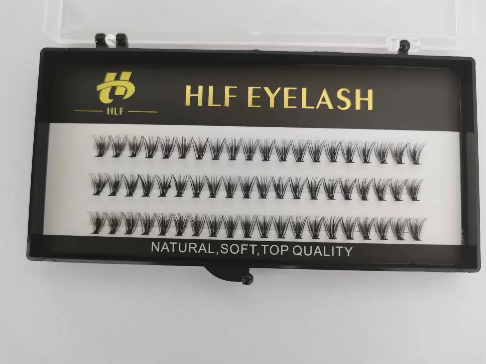 Wholesale Silk Volume Eyelashes Extensions 20d Premade Fans Heat Bonded Lashes Extension Private Label