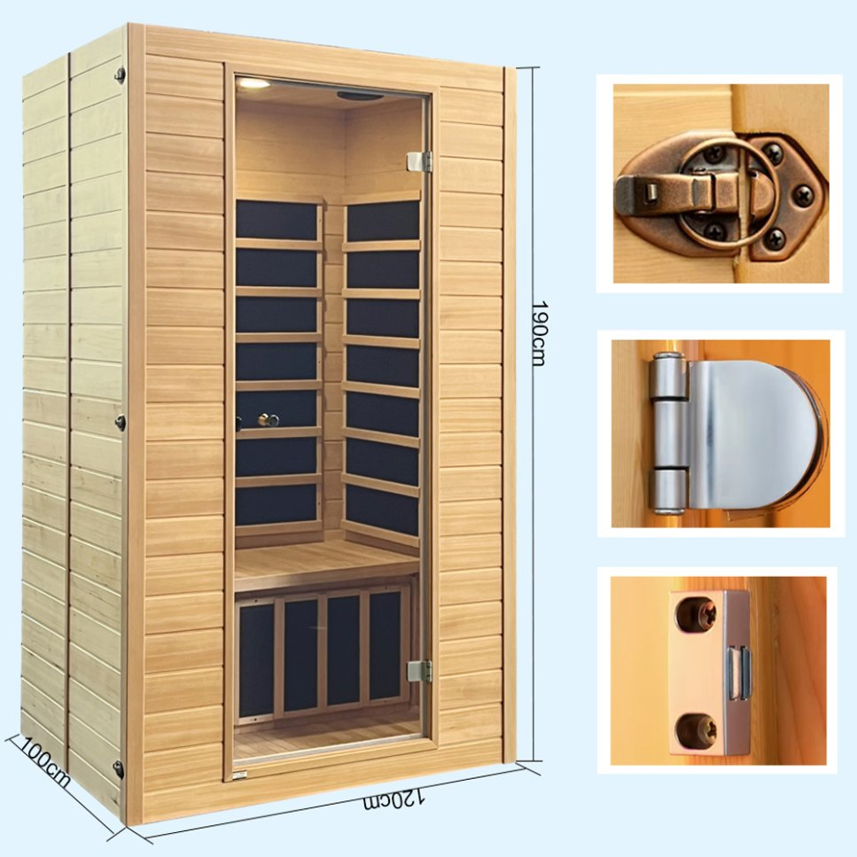 Инфракрасная сауна для дома Hemlock на 2 персоны