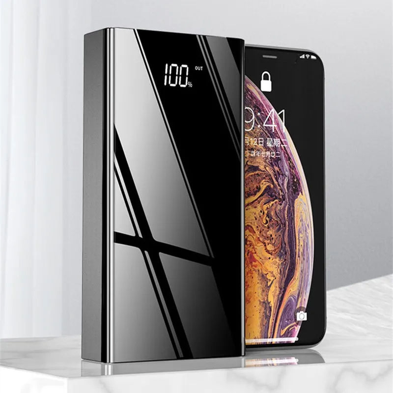 Mobile Power Bank 50000mAh Portable Big Capacity 7port Quick Charge Mobile Charger 50000mAh with Digital Display