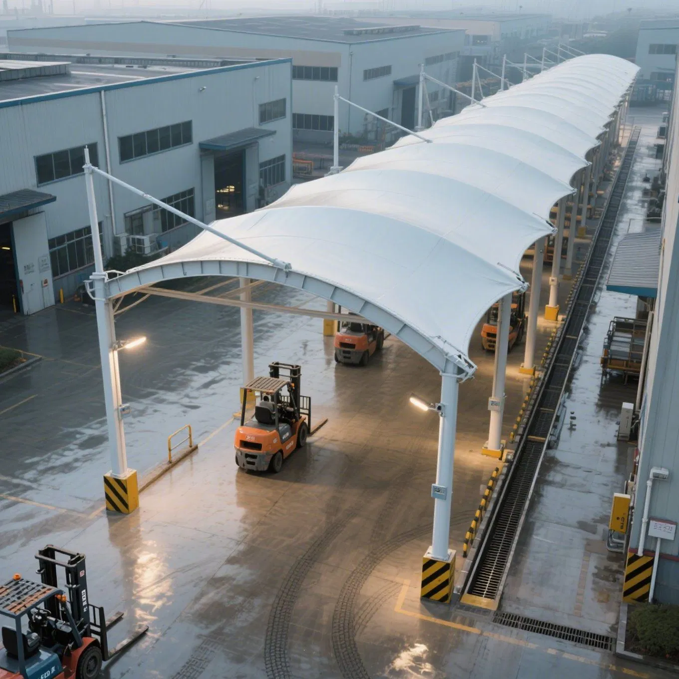 Premium Quality Tensile Fabric for Robust Industrial Solutions