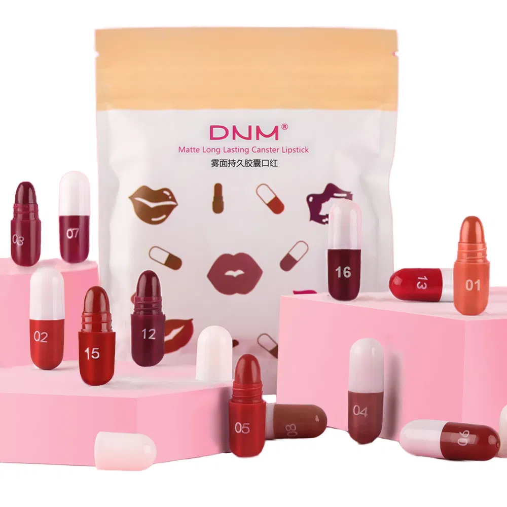 Travel Size Velvet Matte Lipstick Set - 18 High Pigment Shades