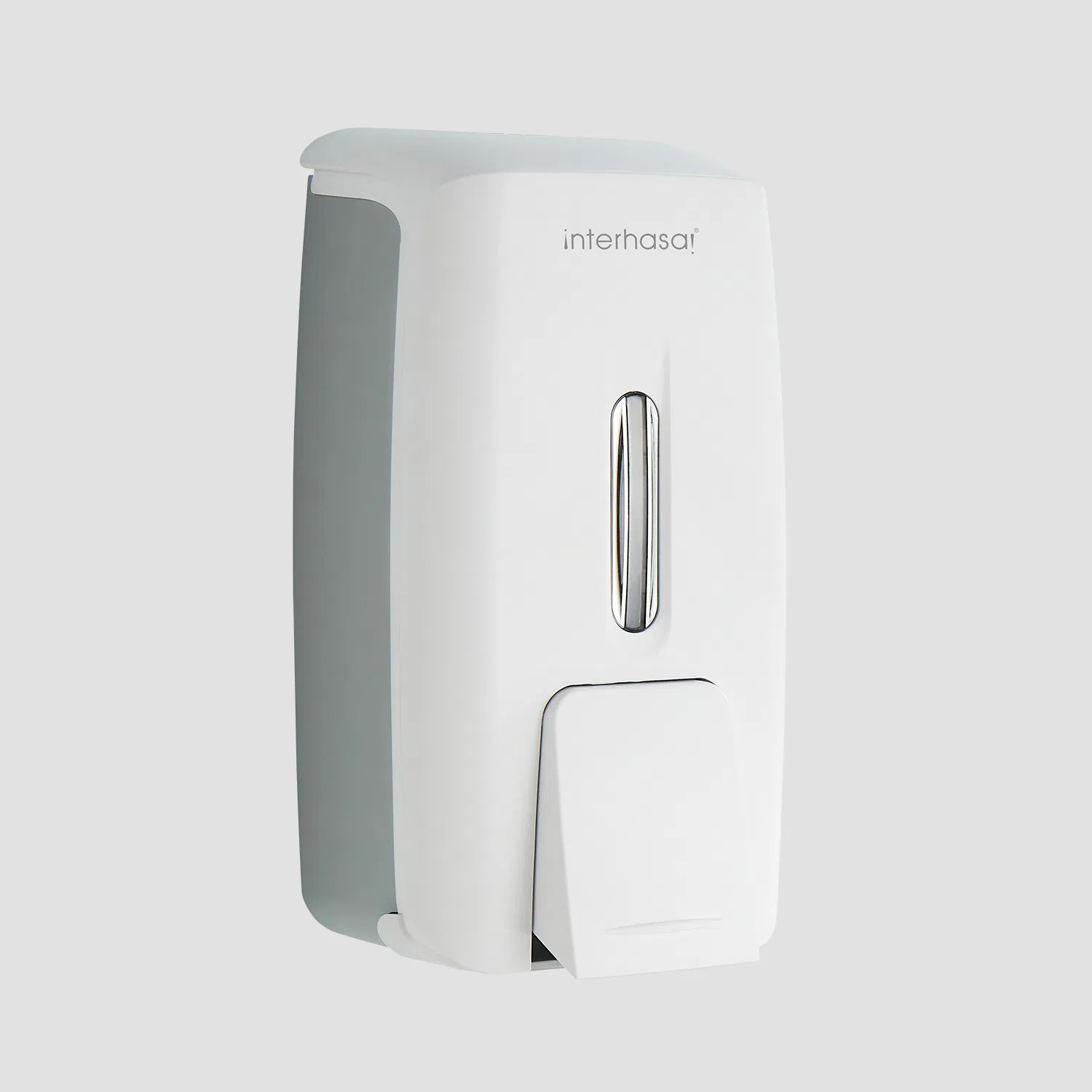 Commercial Stainless Steel Soap Dispenser, 1500ml Large Capacity Wall-Mounted Hand Soap Dispenser for Hotel Restaurant Bathroom