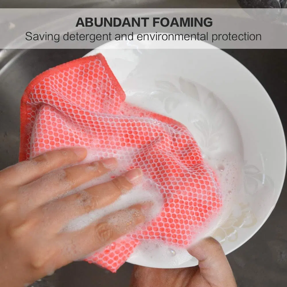 Ultra-Absorbent Kitchen Dish Cleaning Cloths for Easy Use