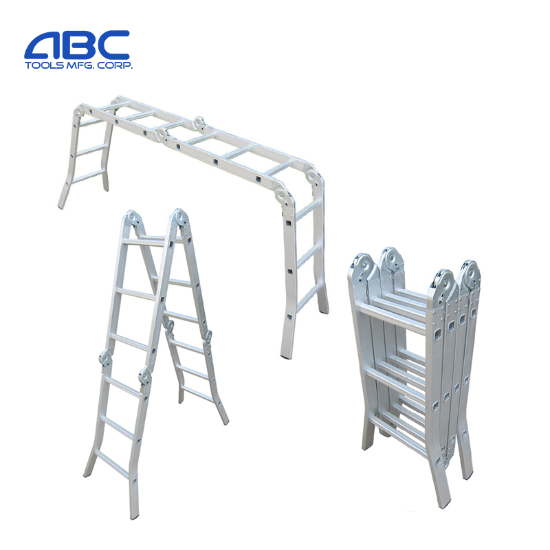 En131 Standard Multi Purpose Foldable Step Aluminum/Aluminium Ladder with Good Price for Household/Domestic/Warehouse