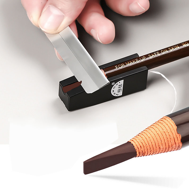 The Auxiliary Pencil Sharpener Has The Eyebrow Pencil