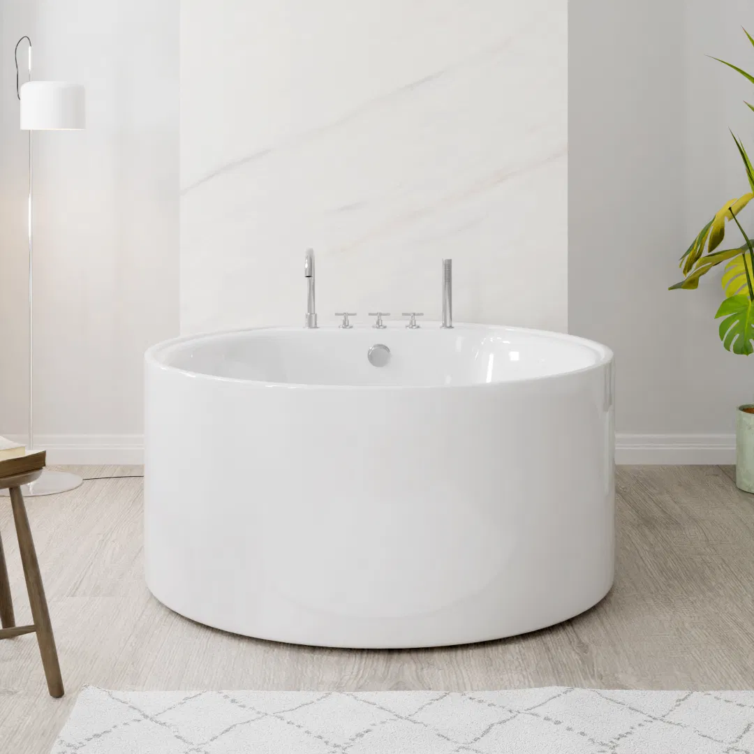 Круглая ванна с гидромассажем для СПА-процедур