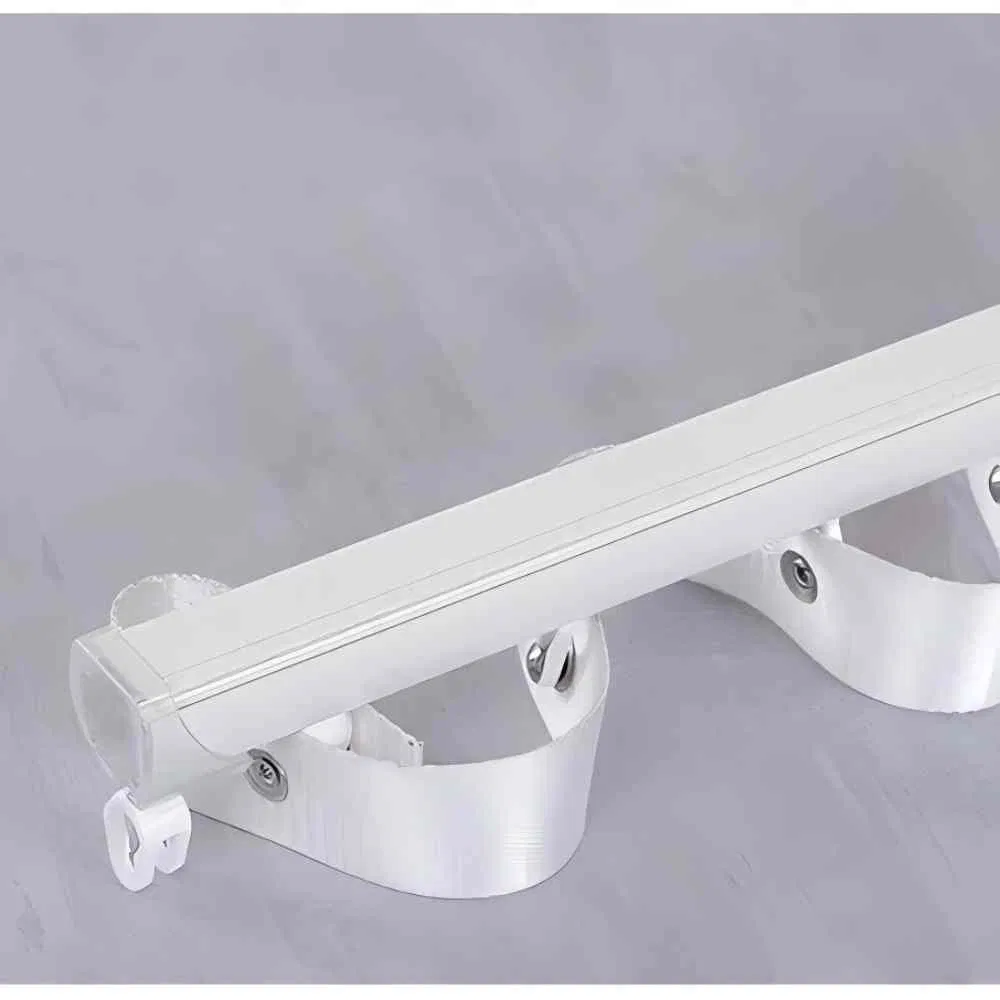 The Latest Minimalist Windowsill Specific Wavy Folding Curtain Square Track