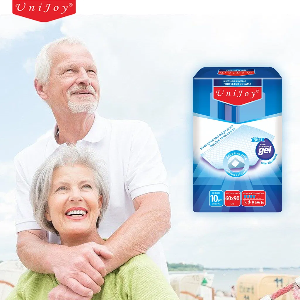 Disposable Non-Woven 60*90cm Blue Green Backsheet China Under Pad Manufacturer