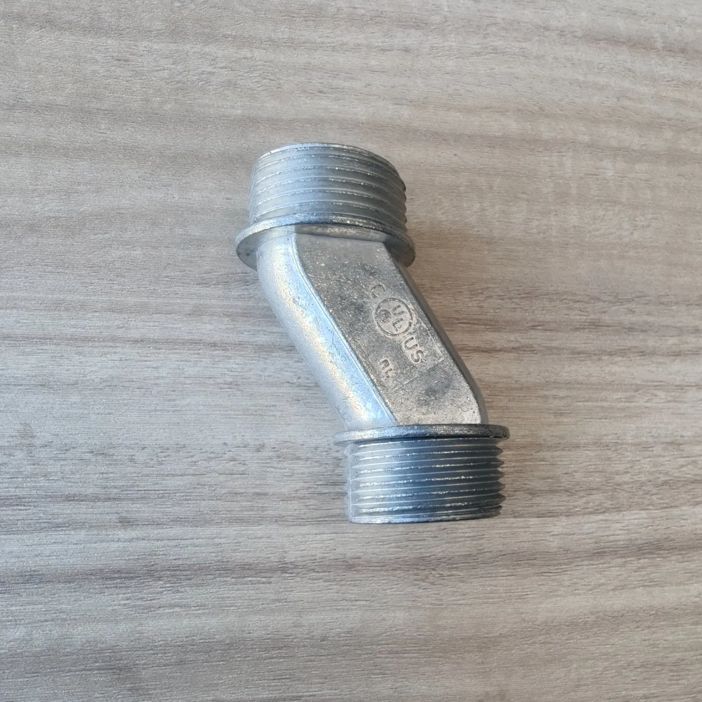 Zinc Die Cast Box to Box Electrical Offset Nipple
