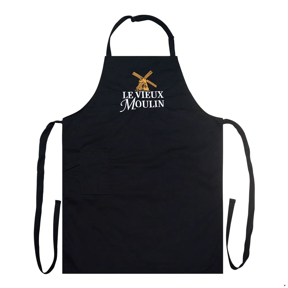 Custom Aprons for Kitchen Chef Waiter Coffee Salon Long Black Apron