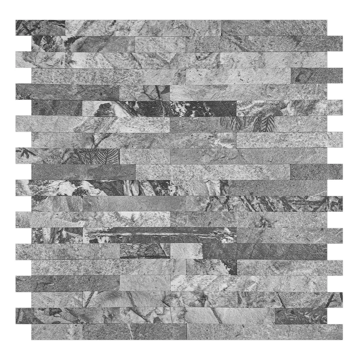 China Kitchen Mural 3D Wall Metallic Peel and Stick Mosaic Tile with Good Price Mosaic-3mm Aluminum