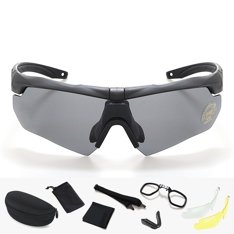 Factory High Quality Tactical Goggles Shooting Glasses Polycarbonate Lenses Eye Wear Tactical Glasses Sunglasses