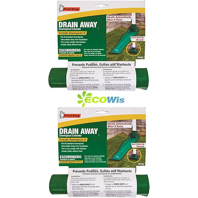 Roll out Gutter Downspout Extension, Drain Away Downspout Extender