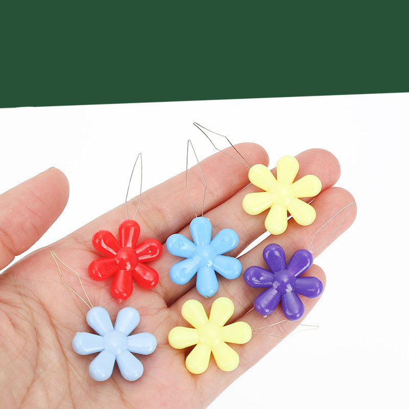Plum Shape Plastic Needle Threader Sewing Accessories