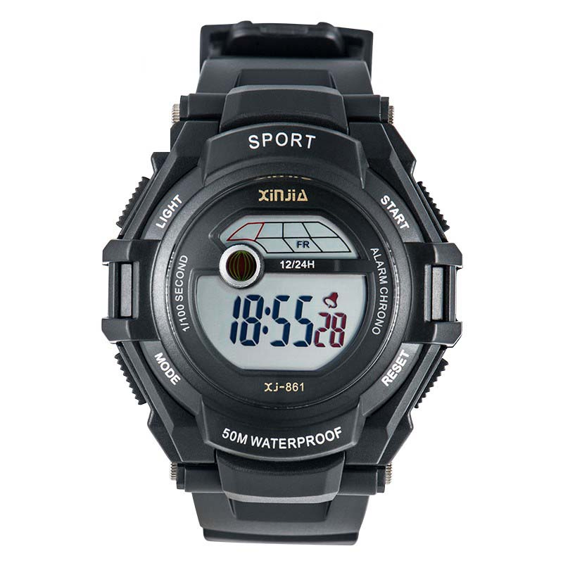 TPU Strap Digital Chronograph Sports Watch