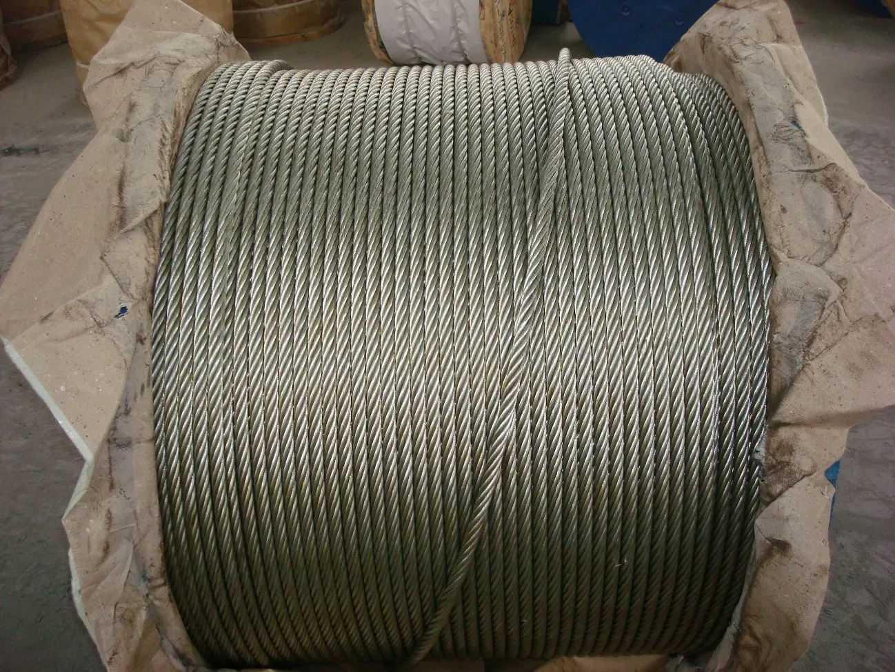 Стальной трос неоцинкованный премиум для тяжелых нагрузок