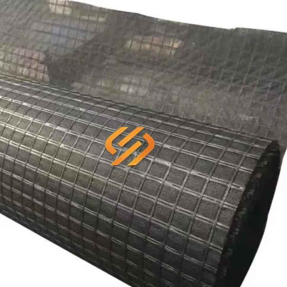 Asphalt Layer Reinforcement Polyester Geocomposite Geogrid
