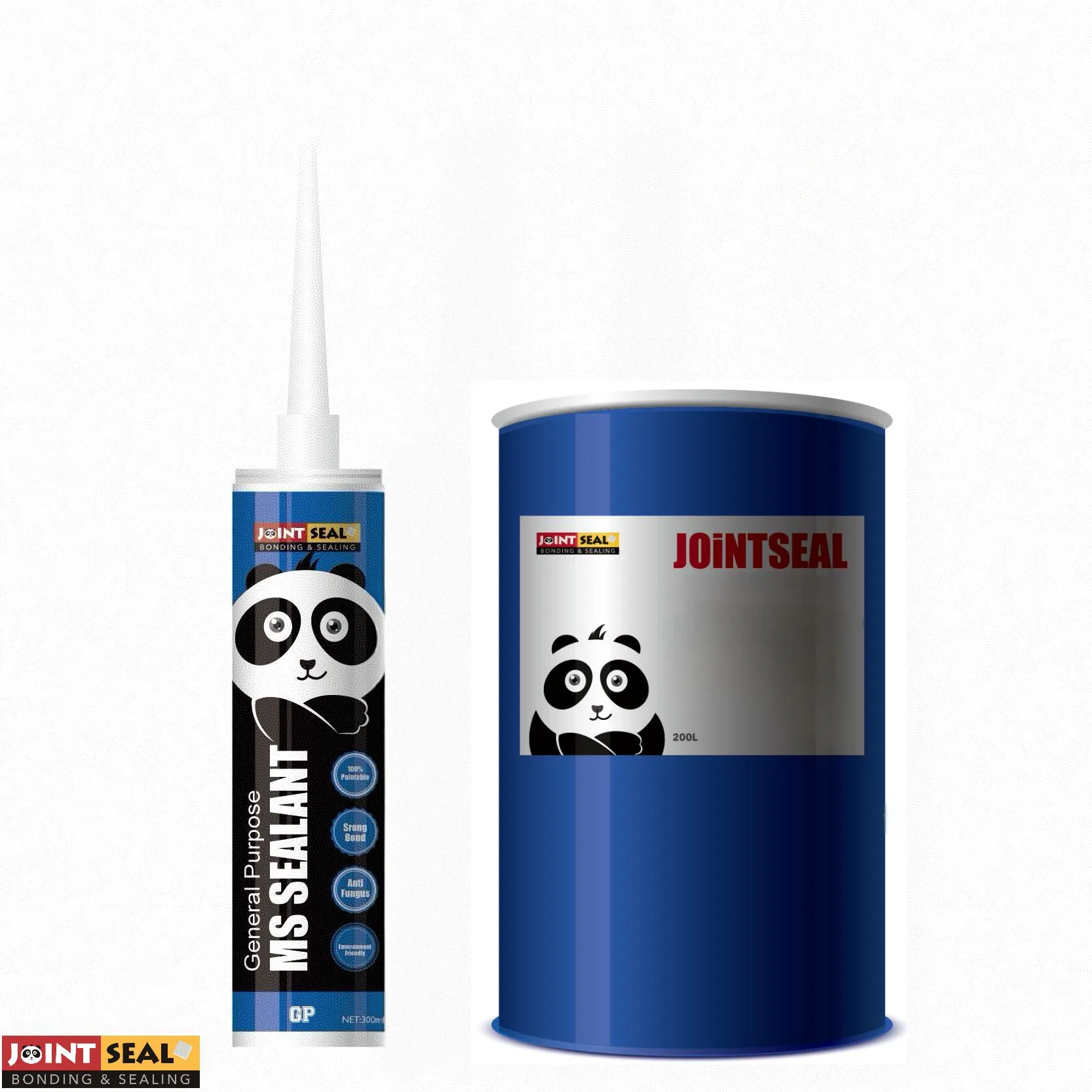 Structural Sealant Sausage Packing Paintable Sealant Ms Adhesive Sealant Use for Indoor Bonding