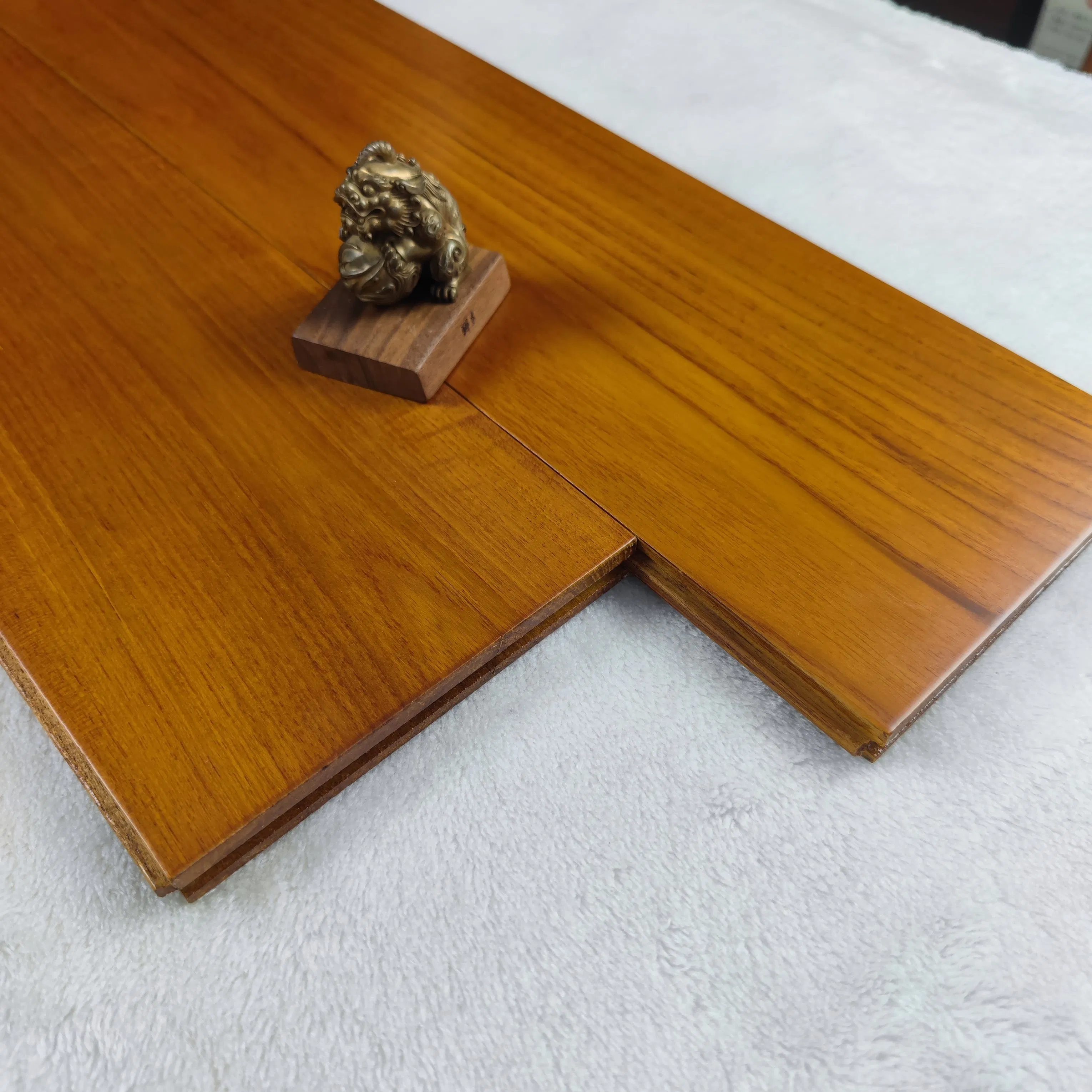 Teak Wood Flooring 910X125X18mm Oak Solid Wood Flooring Indoor Wood Chevron Flooring