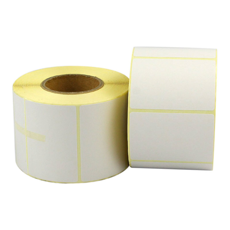 Custom Printing Waterproof Color Thermal Code Label Adhesive Blank Barcode Label