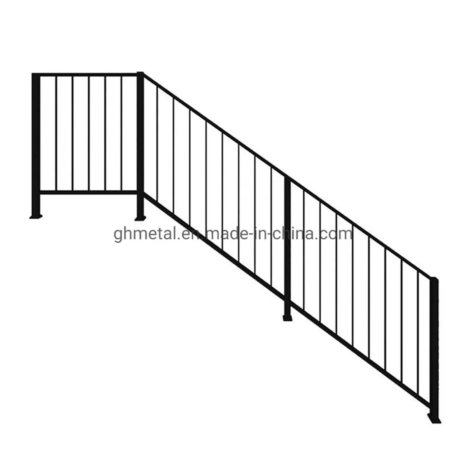Metal Aluminium Fencing/Aluminum Alloy Fencing Gate/Railing Picket Handrail Baluster/ Aluminum Fence for Farm/Swimming Pool / Garden/ Field /Outdoor
