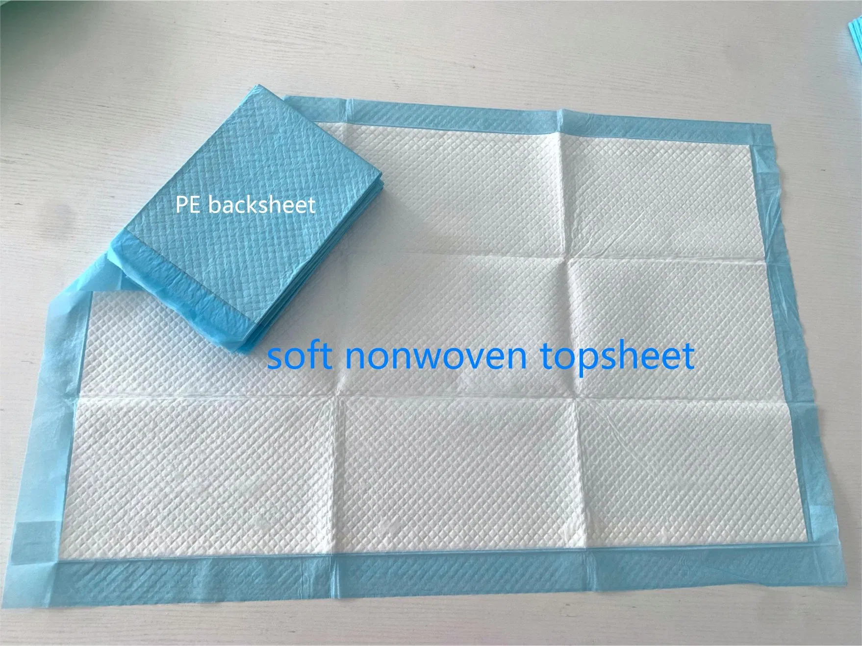 Disposable Adult Underpad for Senior Incontinence Sanitary Care Underlay