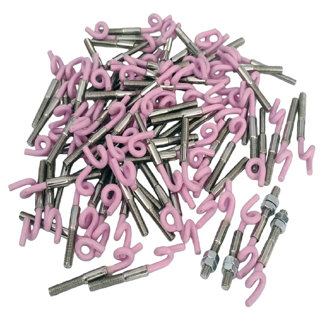 Wire Winding 99%Al2O3 Alumina Pigtail Dogtail Guide Snail Ceramic Guide