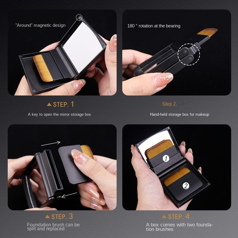 Personal Portable Cosmetic Beauty Tools Nail Art Skin Care Other Travel Makeup Brush