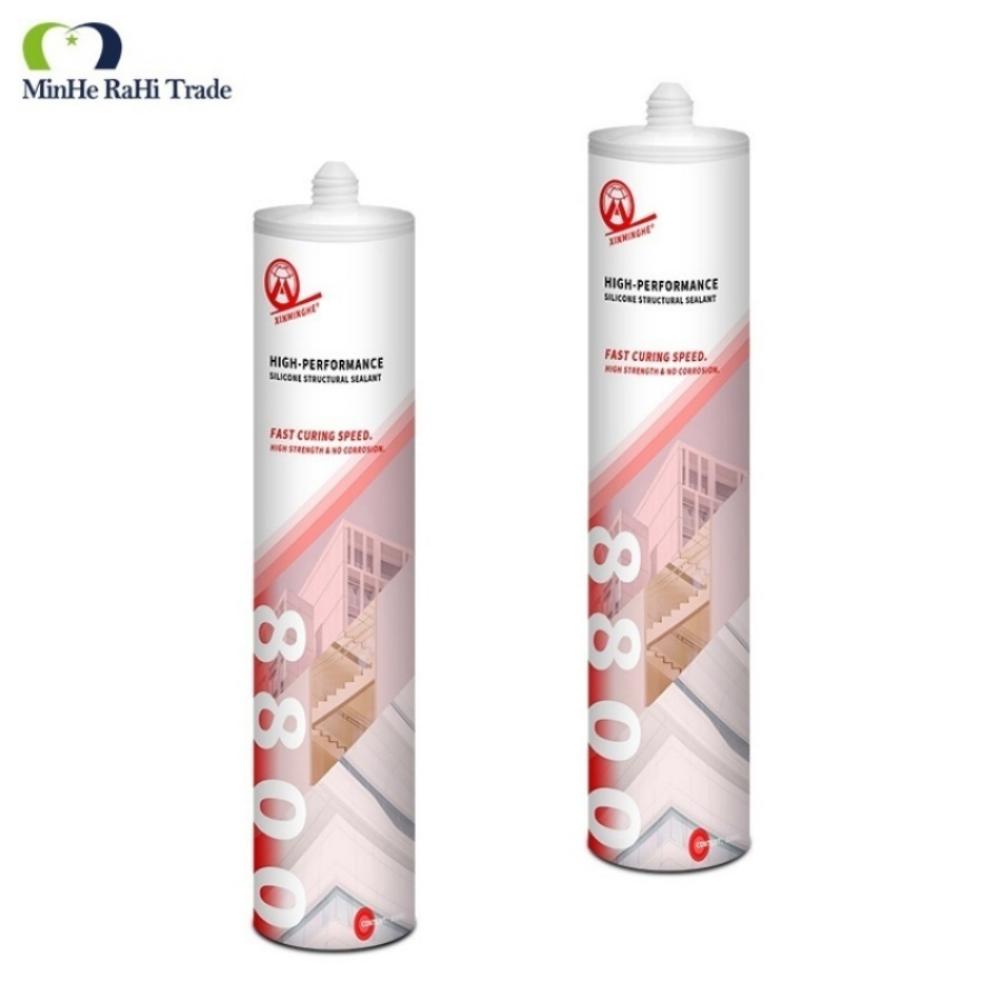 Premium Clear Silicone Sealant for Quick Window and Door Repairs