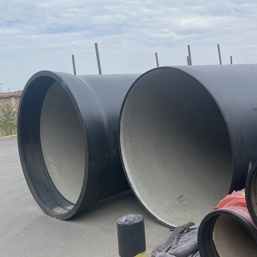 Durable Cast Iron Pipe Bitumen Paint Class C40 Ductile Iron Pressure Pipe
